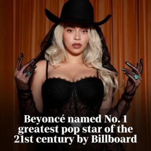 Beyoncé ranked No.1 greatest pop star of the 21st century by Billboard