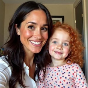 Meghan Markle publicly shared a photo