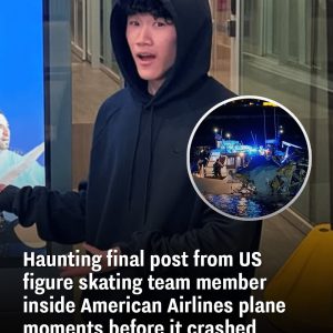 Haunting final post from US figure skating team member inside American Airlines plane moments before it crashed