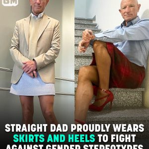 Straight Dad Proudly Wears Skirts And Heels To Fight Against Gender Stereotypes