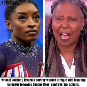 Whoopi Goldberg sent a strongly worded message of criticism that included harsh “insulting” language following Simone Biles’ reprehensible actions