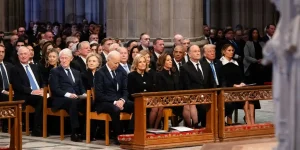 Kamala Harris Shares a Trump-less Photo of Presidents at Jimmy Carter’s Funeral