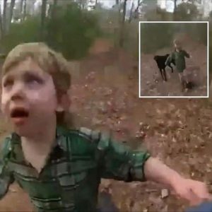 Missing Boy Emerges From Woods, State Troopers Stunned When They See What Animal’s By His Side