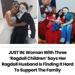 JUST IN: Woman With Three ‘Ragdoll Children’ Says Her Ragdoll Husband Is Finding It Hard To Support The Family