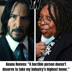 Keanu Reeves refused to present Whoopi Goldberg’s Lifetime Achievement Award at the Oscars: “I’m not gonna be known as the guy who gave a horrible person my industry’s highest honor.”