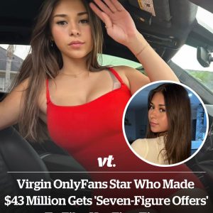 Virgin OnlyFans star who made  million gets ‘seven-figure offers’ to film her first time