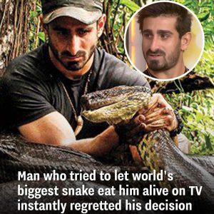 Man Who Tried To Get Eaten Alive By Snake Filmed The Whole Thing